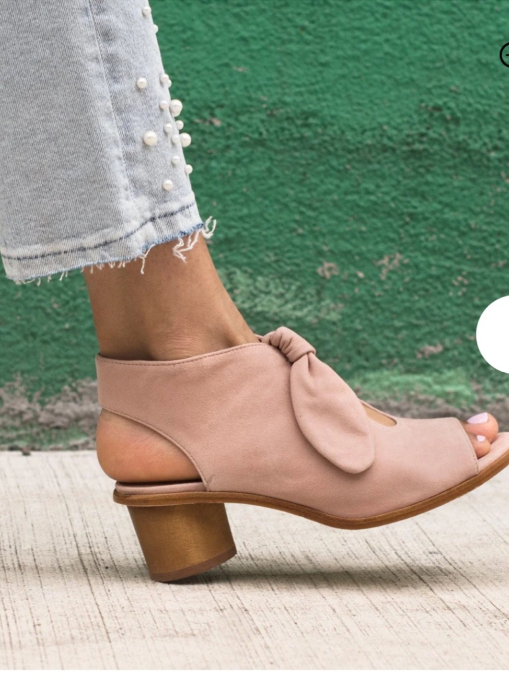 Bernardo “Luna” bow heels